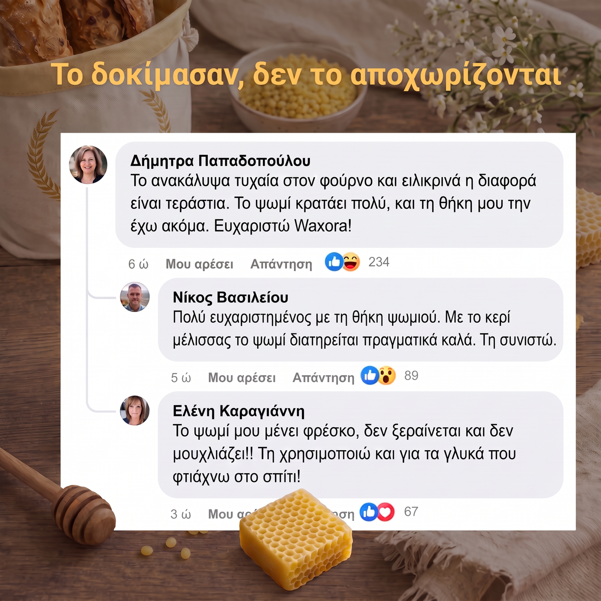 Οι κριτικές των πελατών μας για το Waxora
