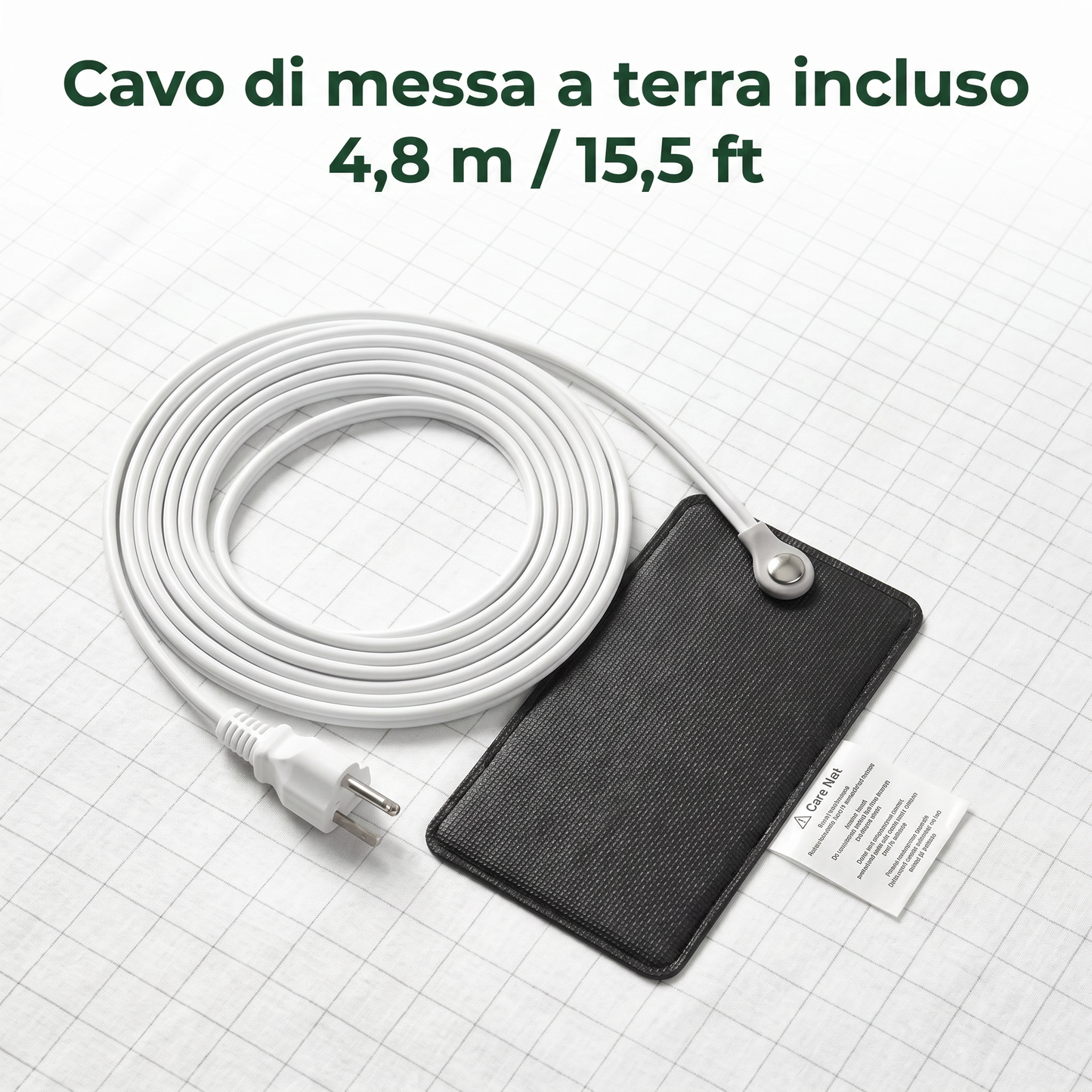 Lenzuolo earthing Zero-Volt™