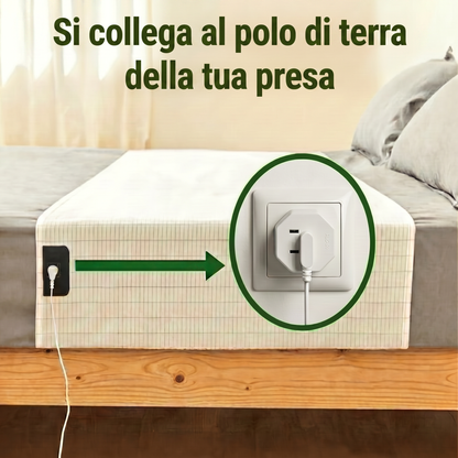 Lenzuolo earthing Zero-Volt™