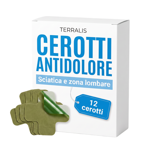 Cerotti antidolore : sciatica e zona lombare