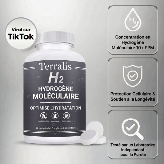 Épuisé(e) toute la journée, vous vieillissez plus vite que vous ne le devriez ? L'Hydrava H2 protège vos cellules de l'intérieur.