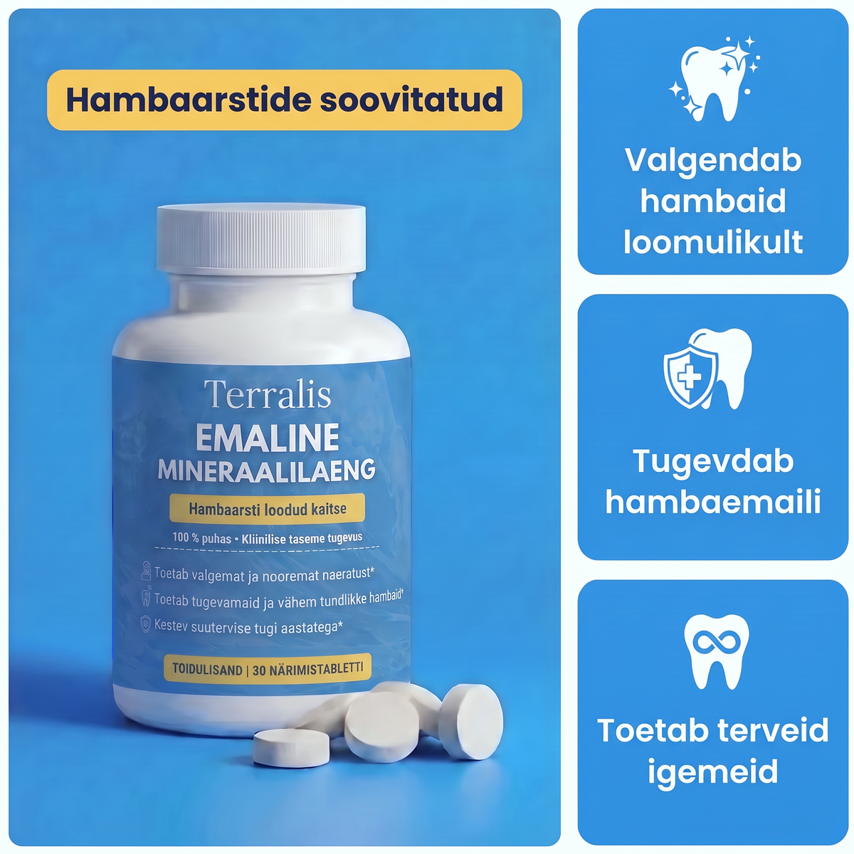 Emaline purk ja selle kolm peamist kasu hambaemailile ja igemetele