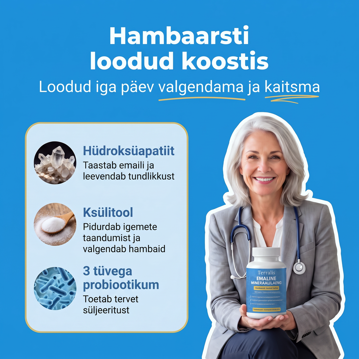Emaline kolm toimeainet