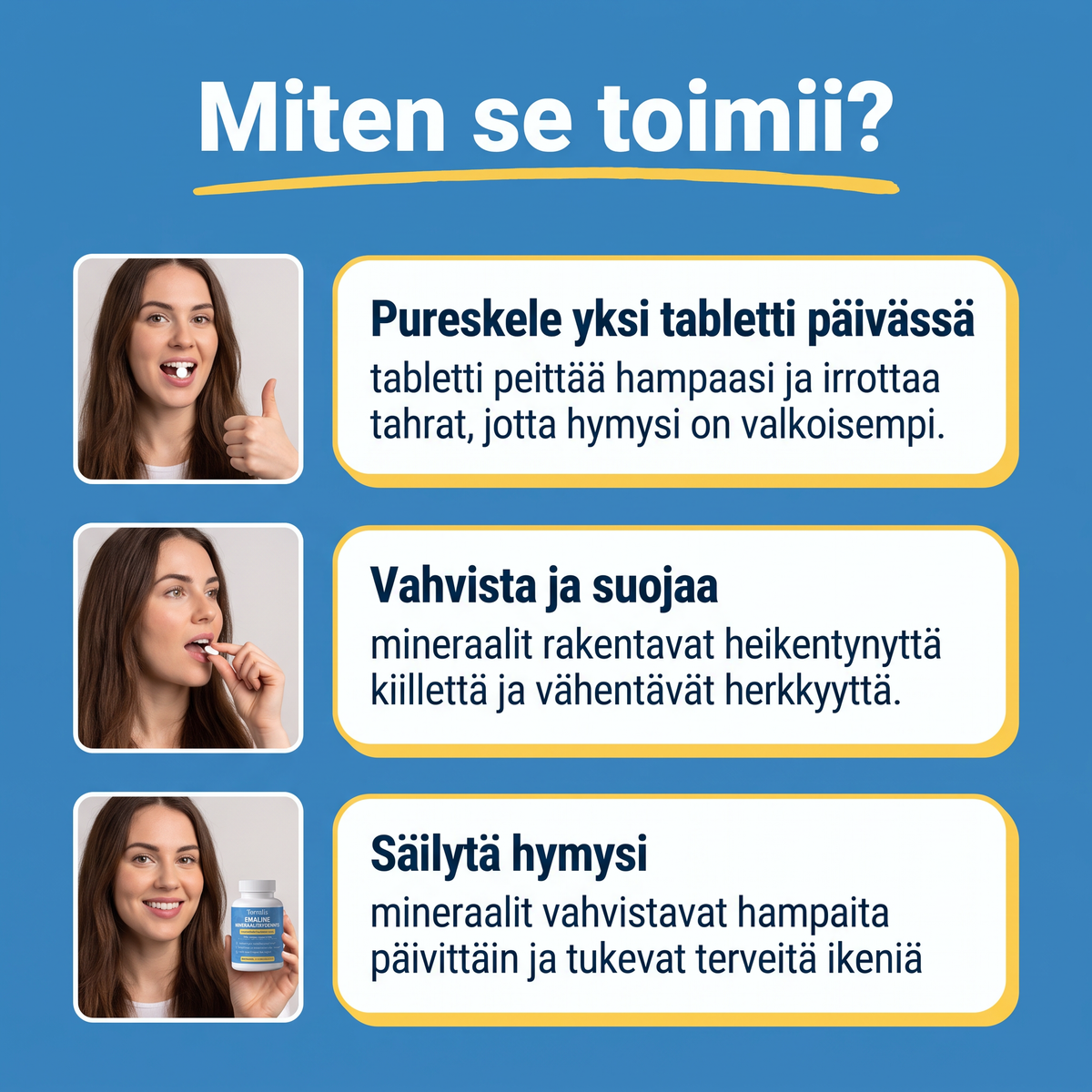 Näin Emaline toimii, vaihe vaiheelta