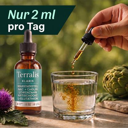 Sublinguale Aufnahme von Klaris in 15 Minuten