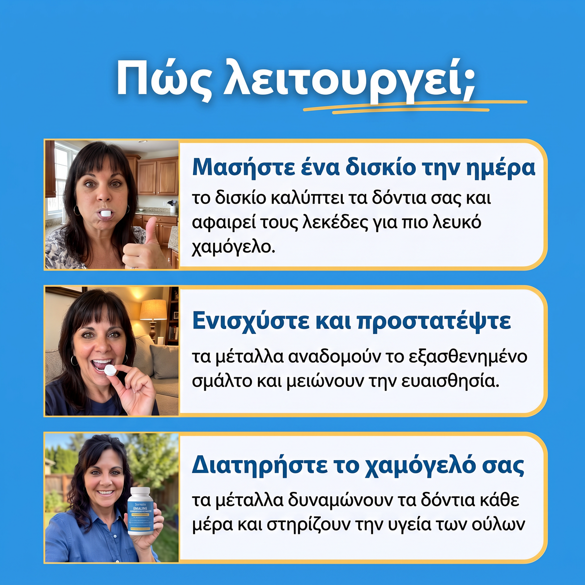 Πώς λειτουργεί το Emaline βήμα προς βήμα