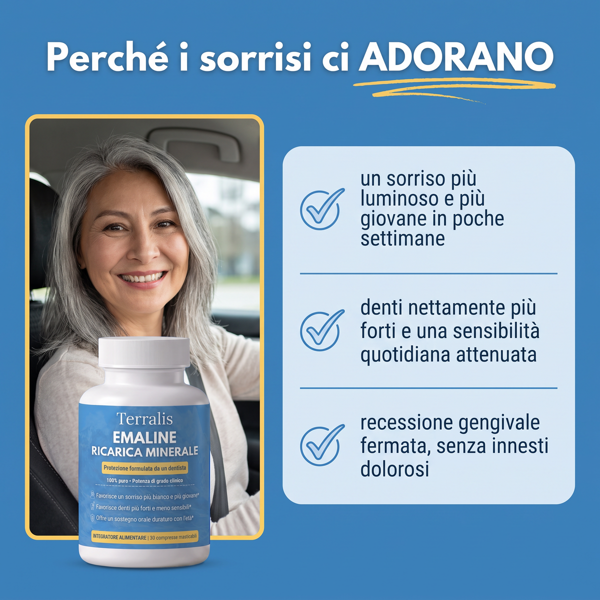 Perché i sorrisi adorano Emaline