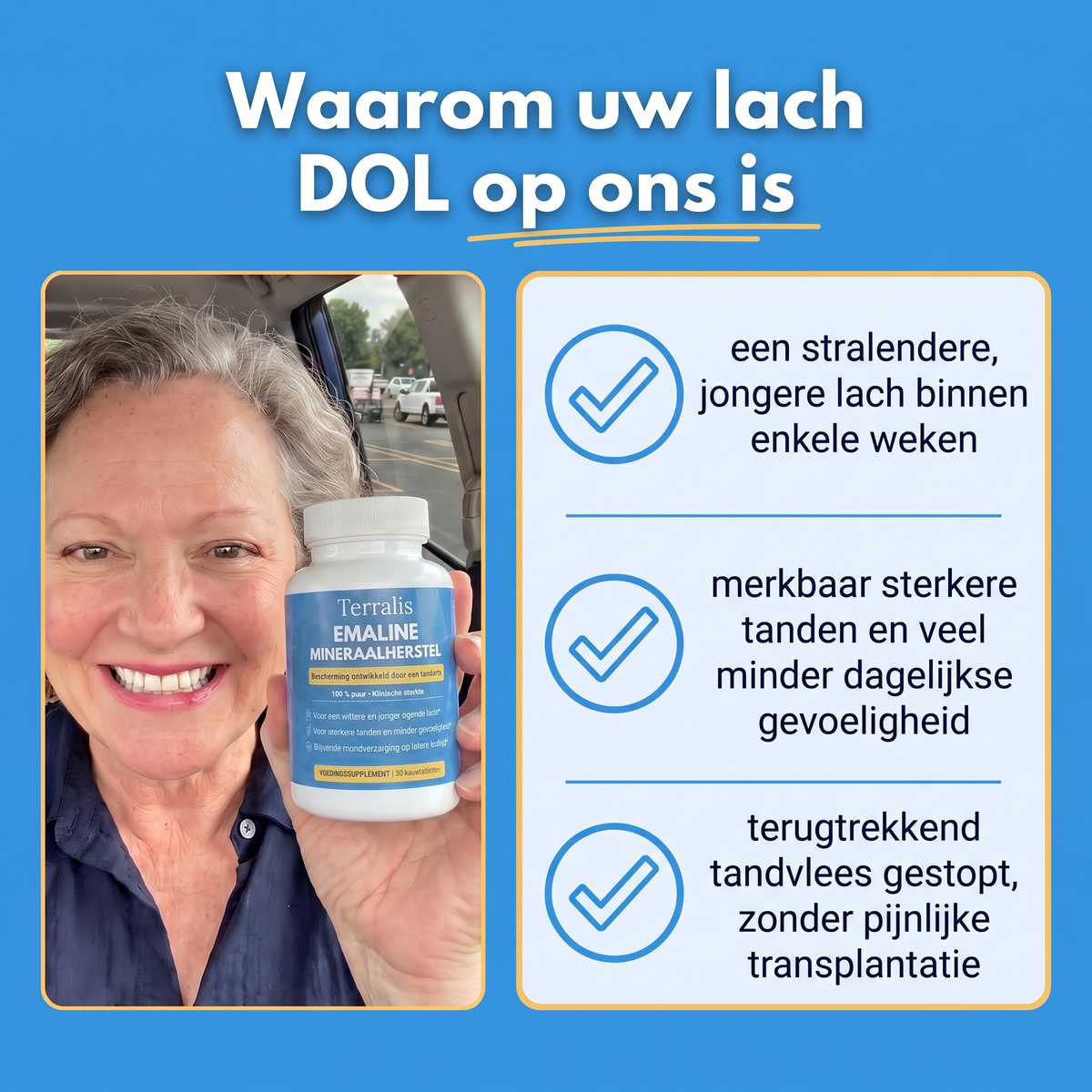 Waarom glimlachen dol zijn op Emaline