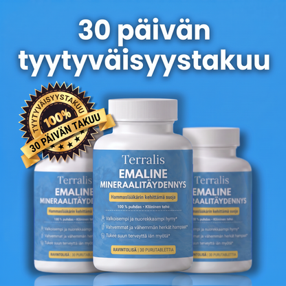 Emalinen 30 päivän rahat takaisin -takuu