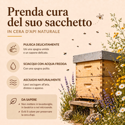 Prenda cura del suo sacchetto per il pane Waxora