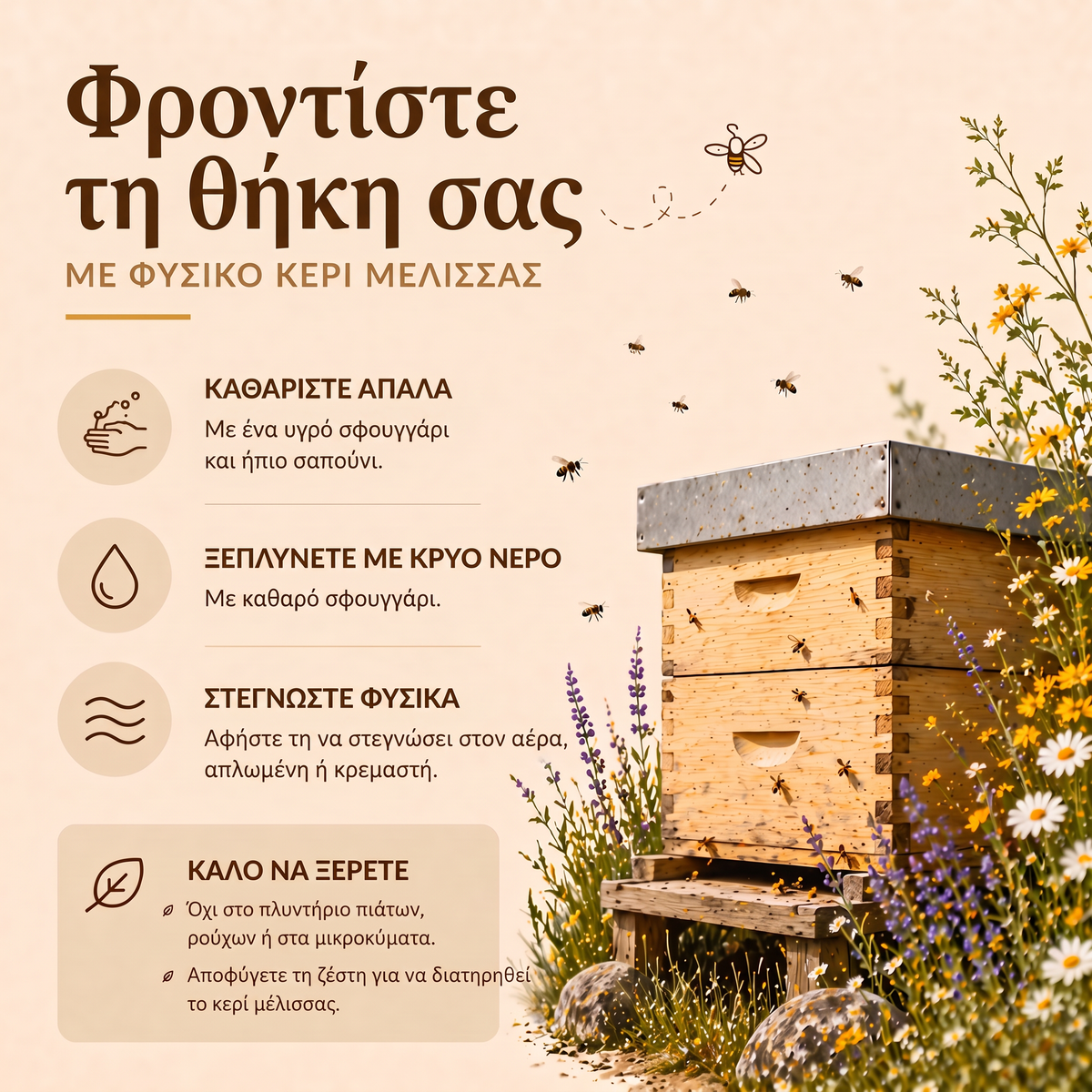 Φροντίστε τη θήκη ψωμιού Waxora