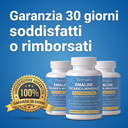 Garanzia soddisfatti o rimborsati 30 giorni di Emaline