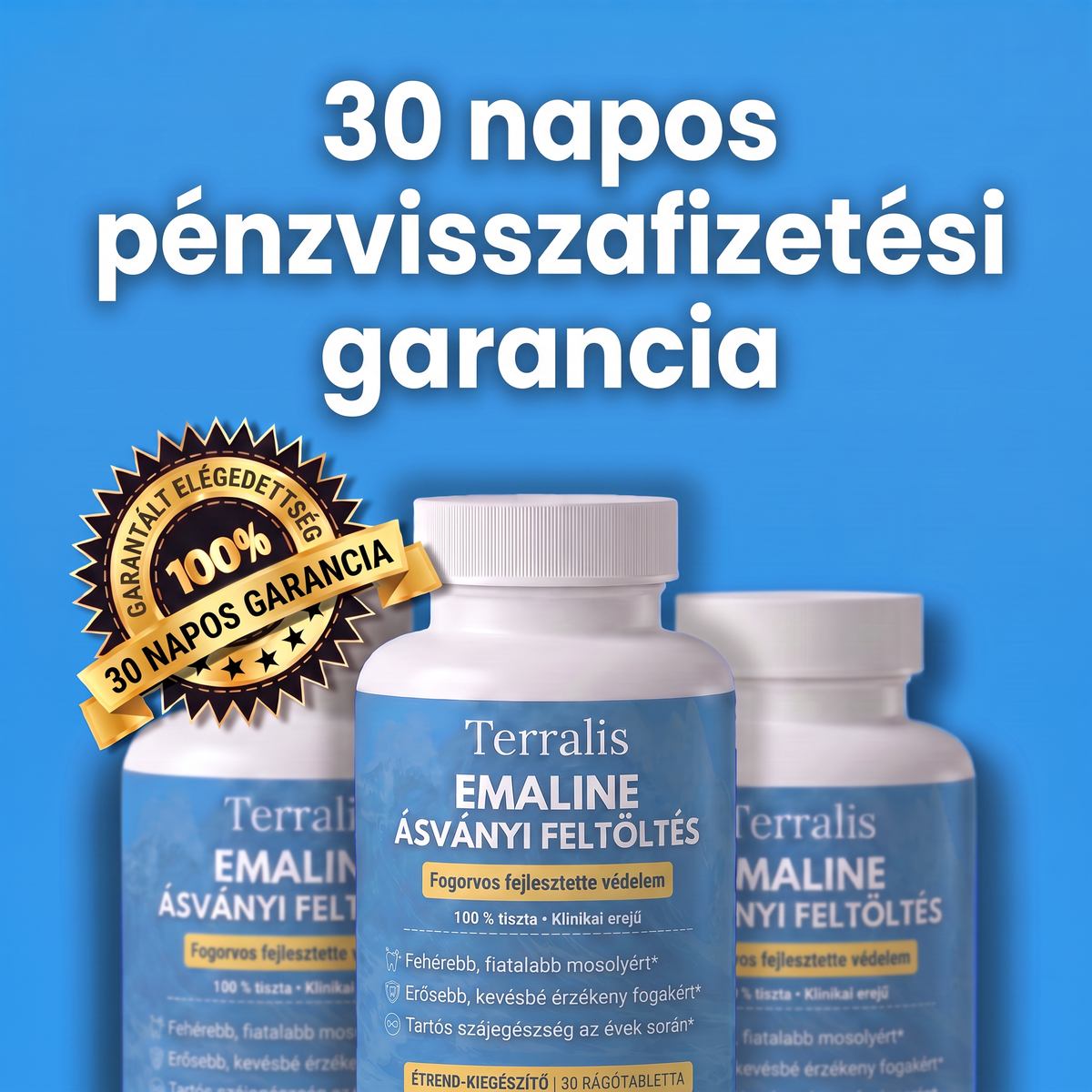 Emaline 30 napos pénzvisszafizetési garancia