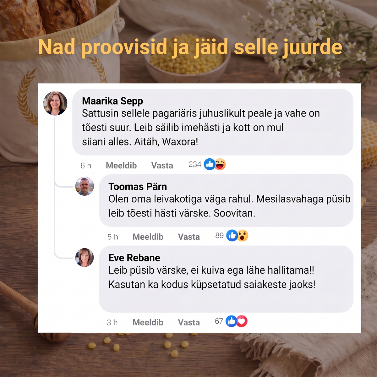Waxora klientide arvustused