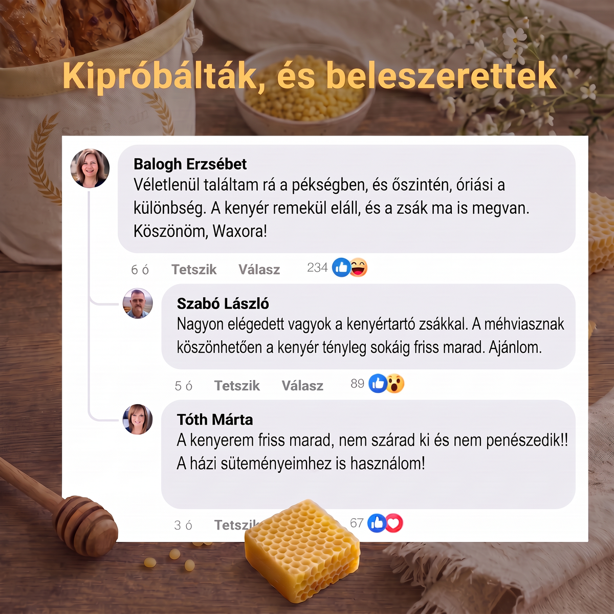 Waxora vásárlóink véleménye