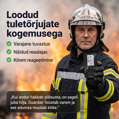 Guardair käes, 3. taseme andur olekutuledega