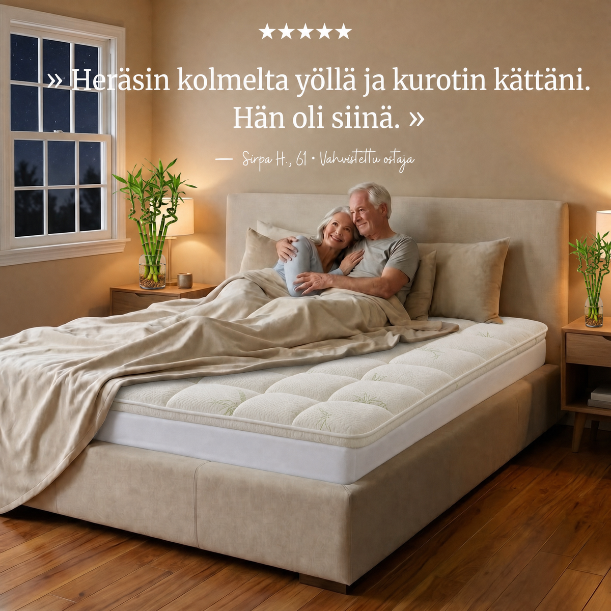 Asiakkaan kokemus Kumora-sijauspatjasta