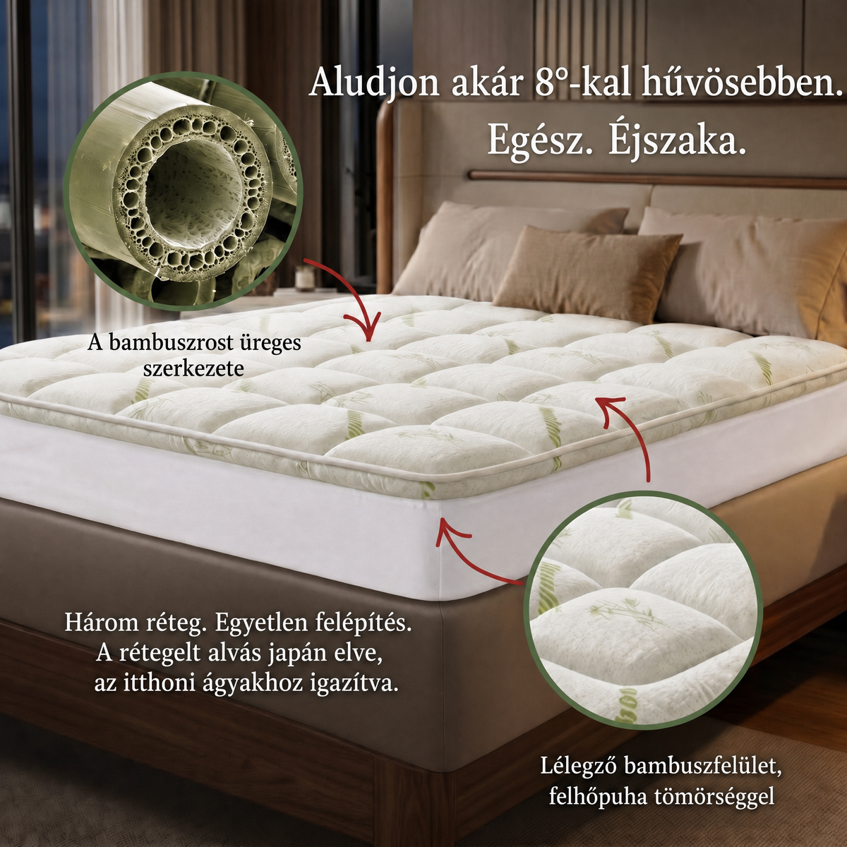 A Kumora három rétegének ábrája