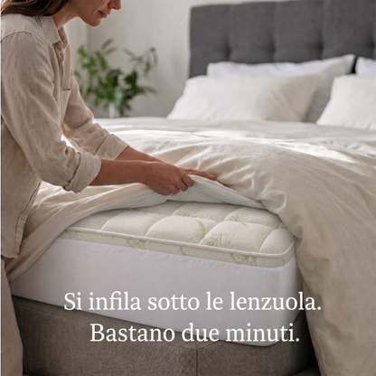Il Kumora si infila sotto le lenzuola in pochi secondi