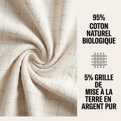 Drap d'Earthing Zéro-Volt™