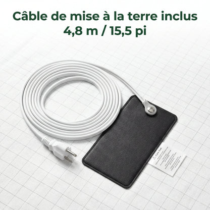 Drap d'Earthing Zéro-Volt™